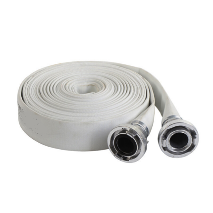 Furtun pentru motopompa de tip pompieri 2'' x 20 m, 10-24 bar, cu cuple