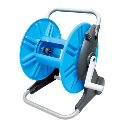 Bobina de furtun, Hydrostab, 20-45m, 1/2'', 3/4'', Albastru